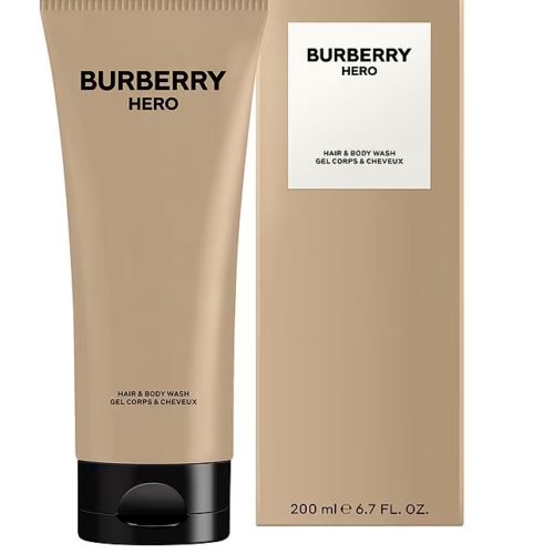 BURBERRY HERO (M) 200ML HAIR & BODY WASH