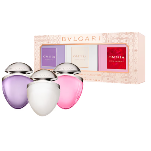 Bvlgari Omnia Jewel mini gift set pink sappire, crystaline & amethyste